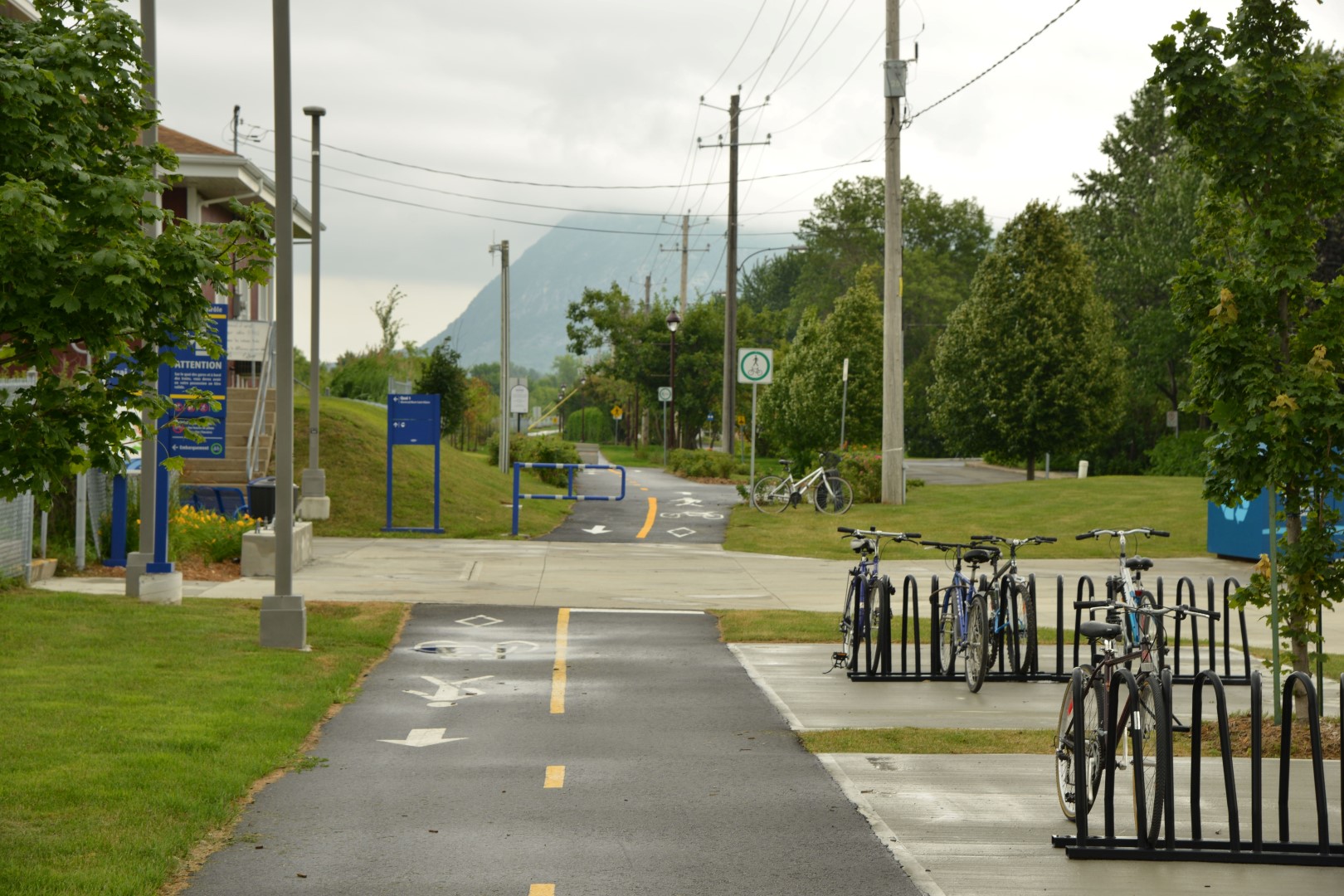 McMasterville a désormais sa piste cyclable