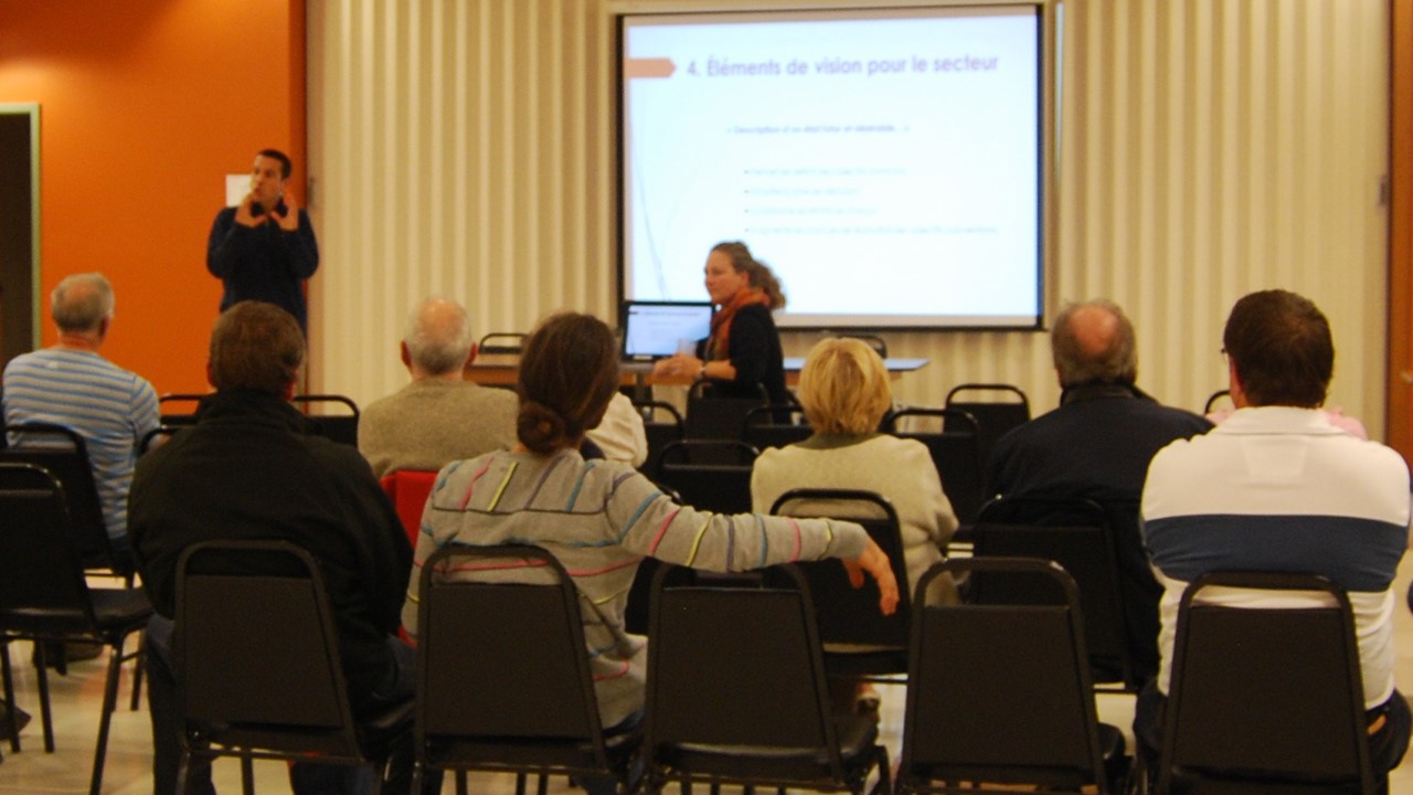 Les citoyens de Saint-Jean-Baptiste ont été consultés concernant le projet de mise en valeur du Piémont du mont St-Hilaire.