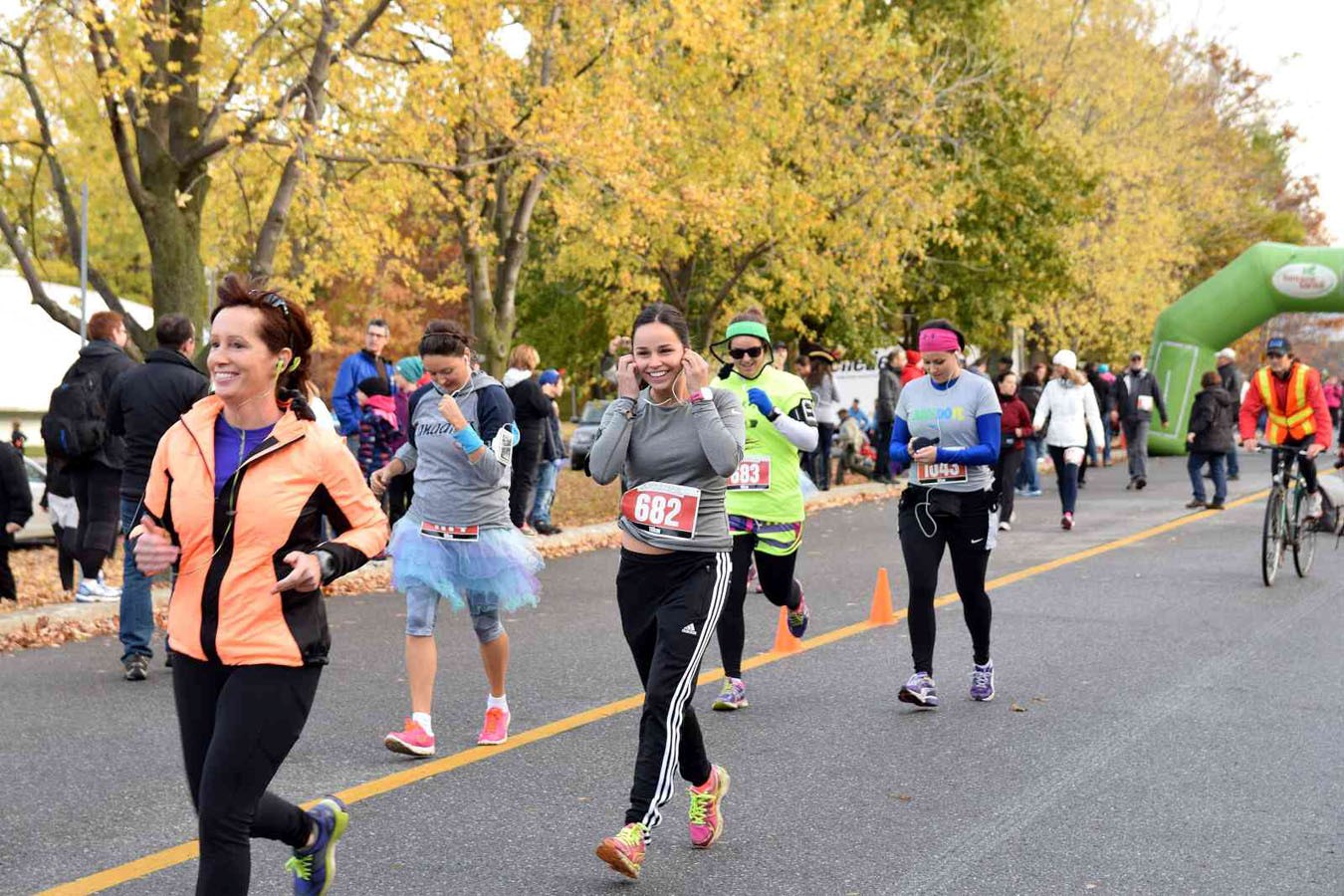 Une belle réussite pour 1300 adeptes de course à pied