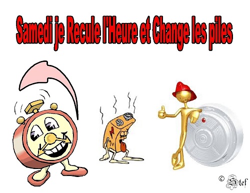 On recule l'heure dans la nuit de samedi à dimanche