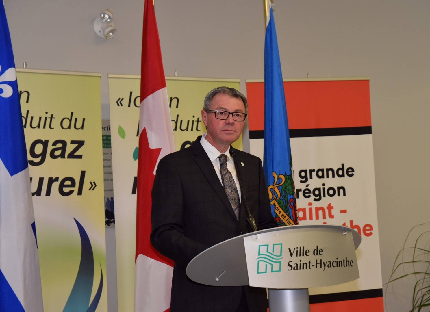 Saint-Hyacinthe inaugure son Centre de valorisation des matières organiques
