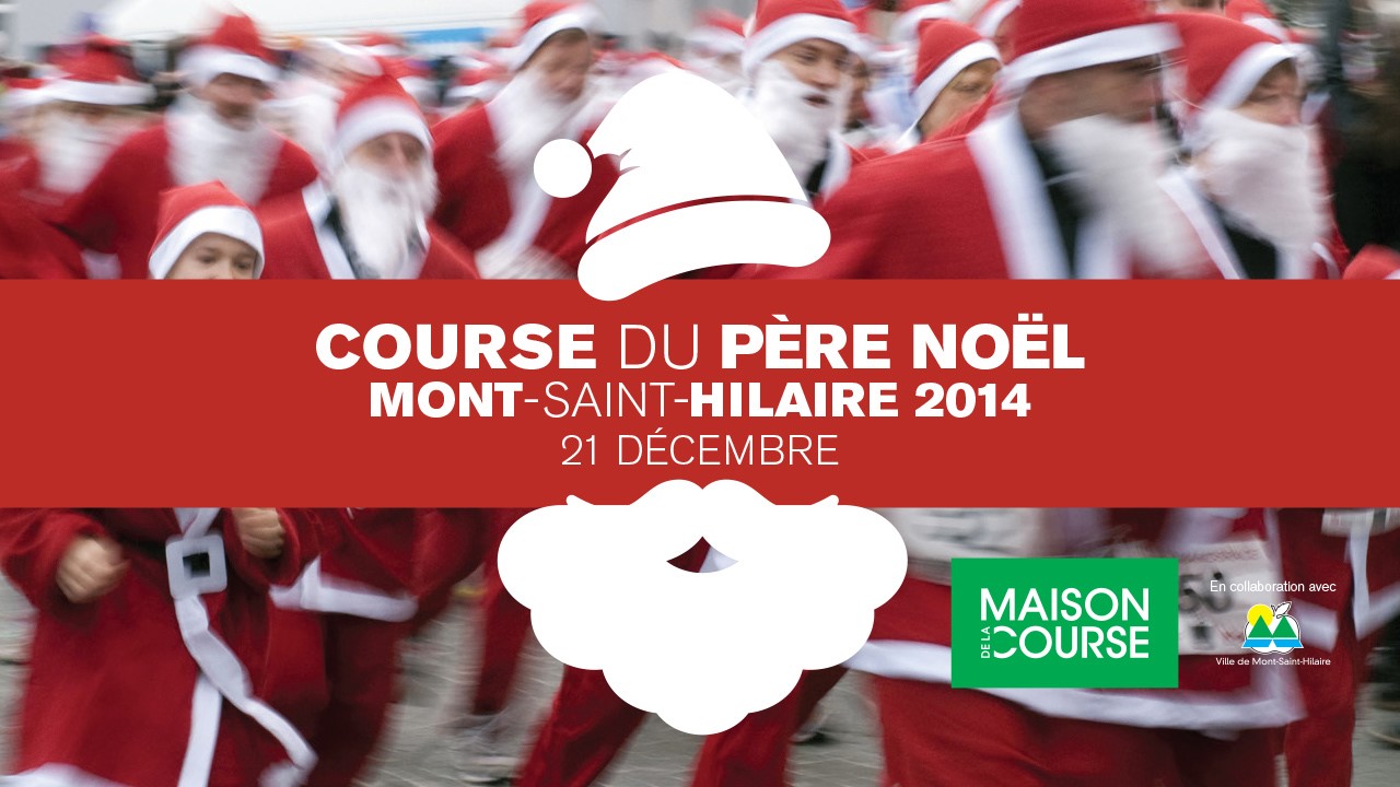 Une première course du père Noël au Mont-Saint-Hilaire