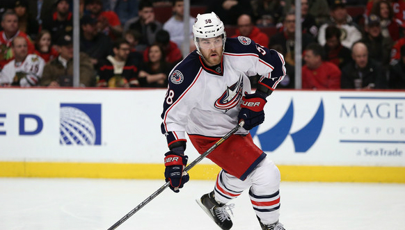 David Savard # 58 des Blue Jackets de Columbus