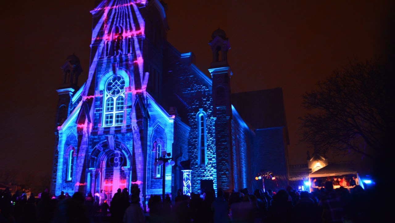 L'Église Saint-Matthieu de Beloeil a brillé de mille feux lors de ShowFrette