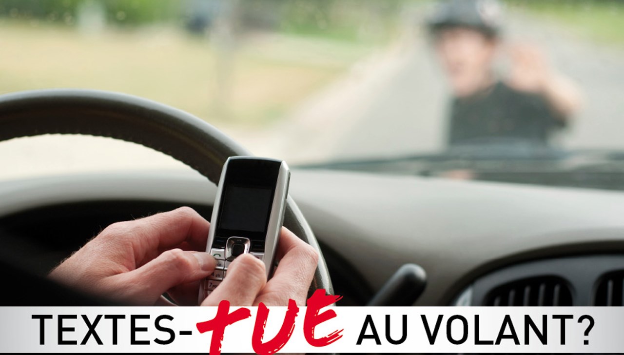 Les policiers du Québec lancent l'opération «Textes-tue au volant ?»