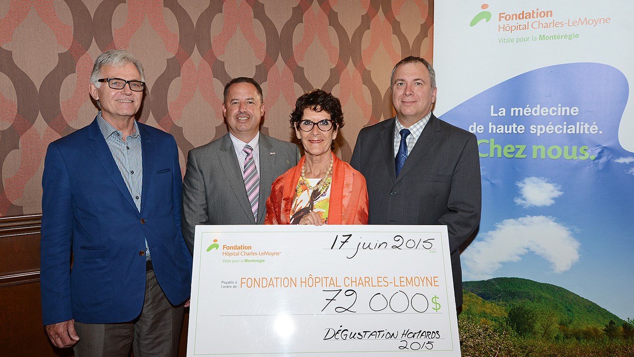 La Fondation de l'Hôpital Charles-LeMoyne amasse 72 000 $ lors d'un souper de homards