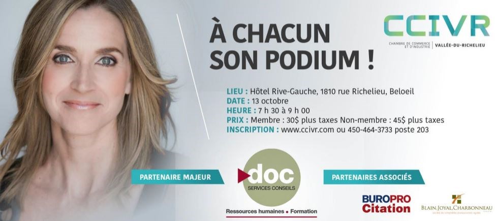 Déjeuner-conférence avec Sylvie Fréchette