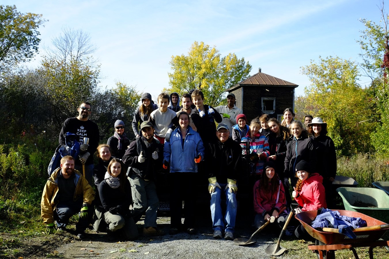 Plus d’arbres à Mont-Saint-Hilaire grâce à la participation de bénévoles