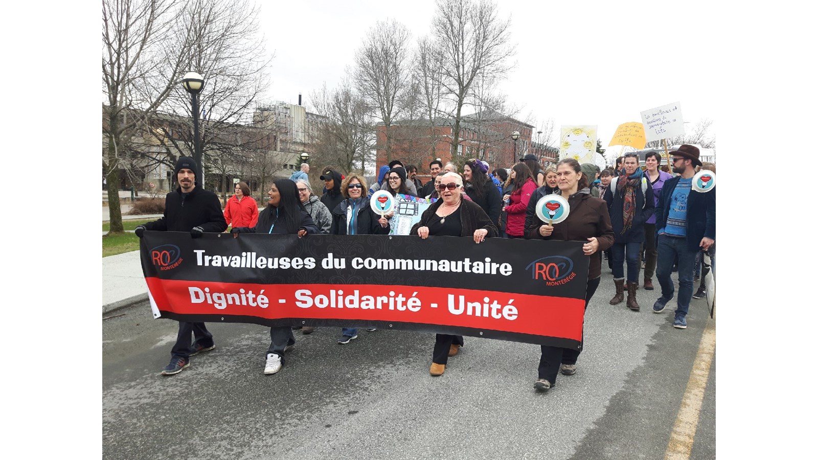 Épuisement et précarité, une situation insoutenable!  