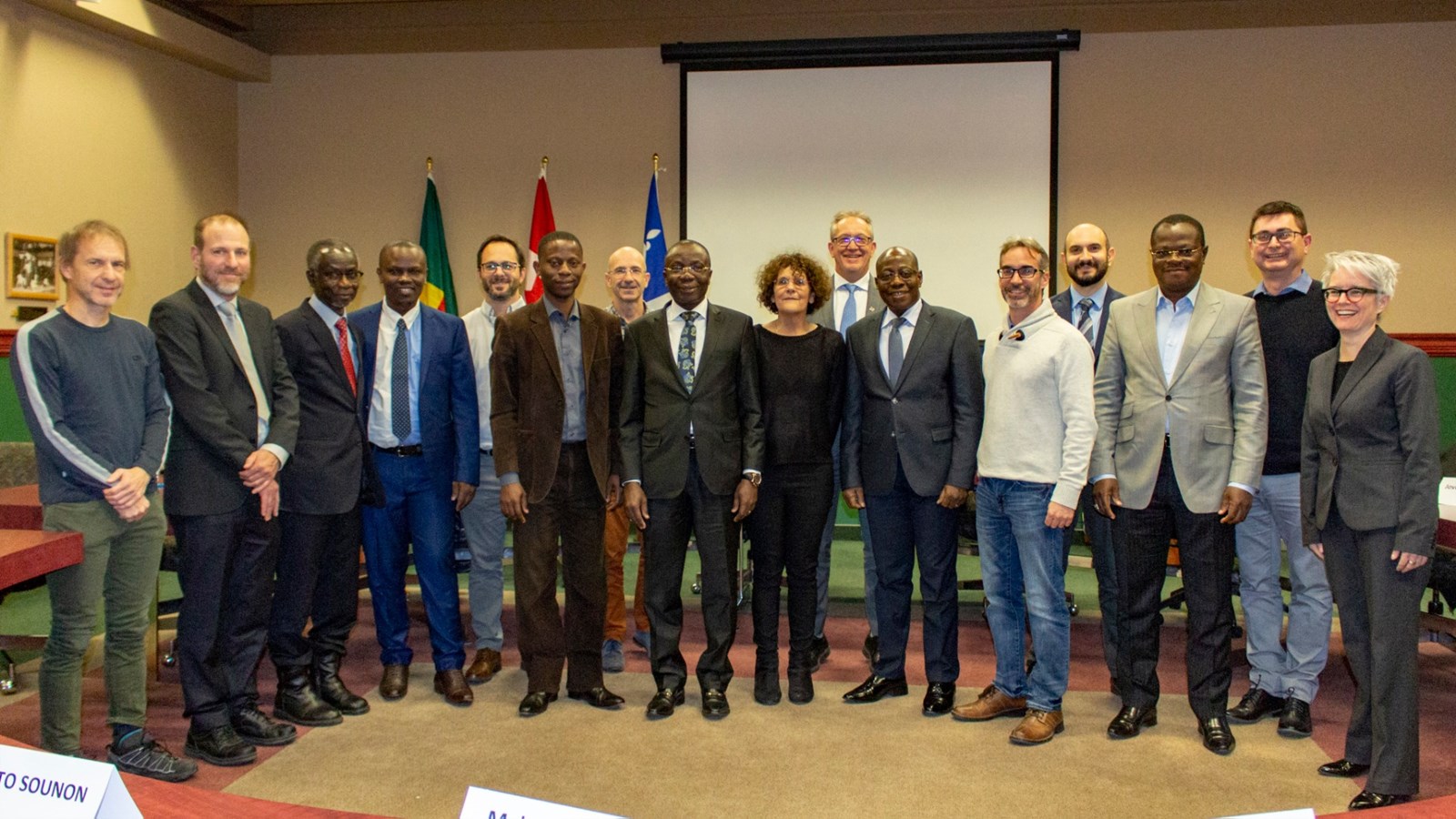 De la grande visite du Bénin au Cégep de Saint-Jean-sur-Richelieu 