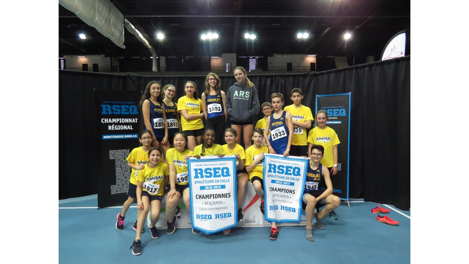 Le Collège Jean de la Mennais remporte le championnat régional d’athlétisme en salle 