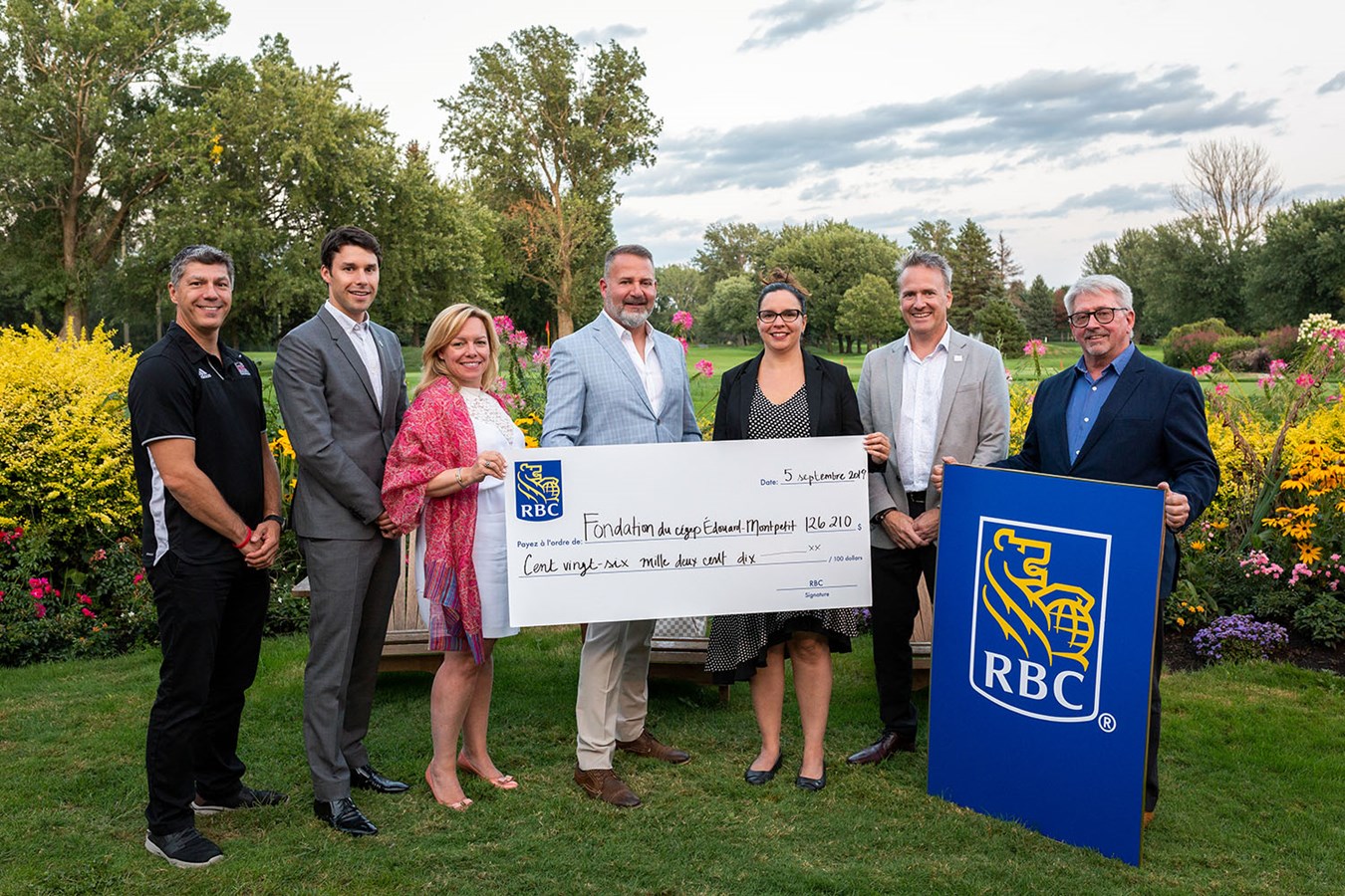 Montant record pour le 25e tournoi de golf RBC au profit de la Fondation du cégep Édouard-Montpetit