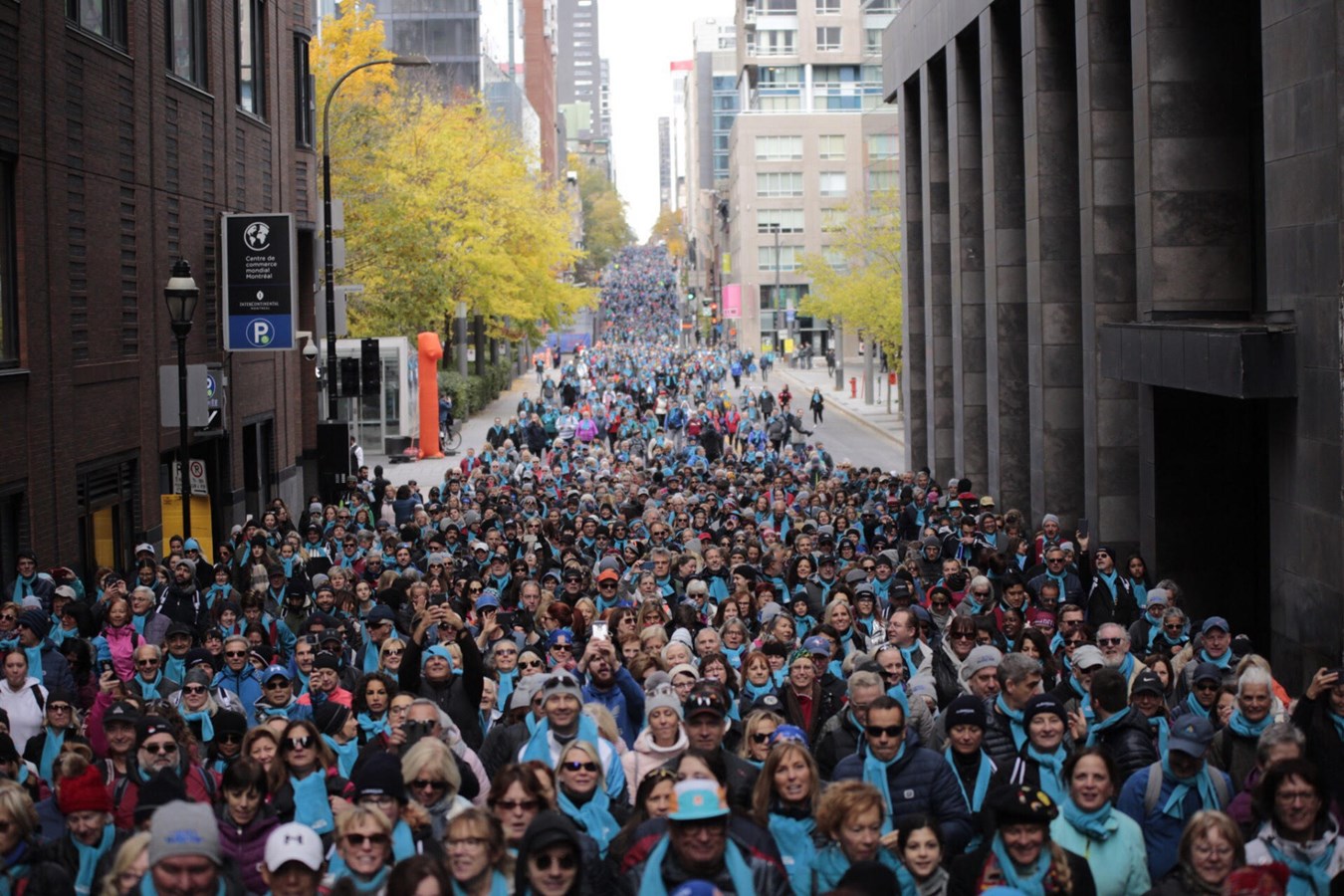 Plus de 75000 personnes à la marche du Grand Défi Pierre Lavoie