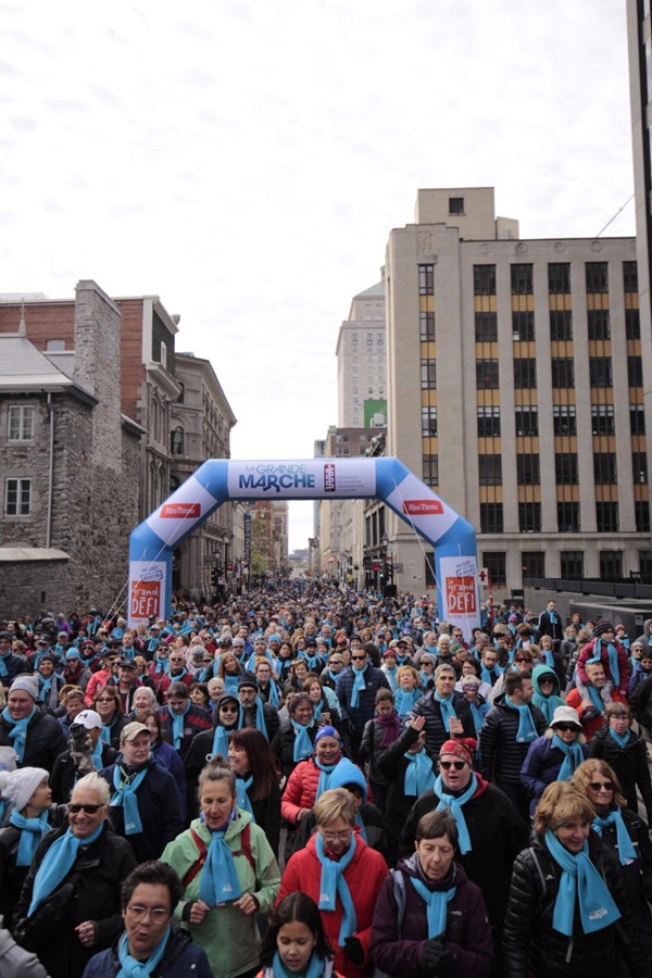 Plus de 75000 personnes à la marche du Grand Défi Pierre Lavoie