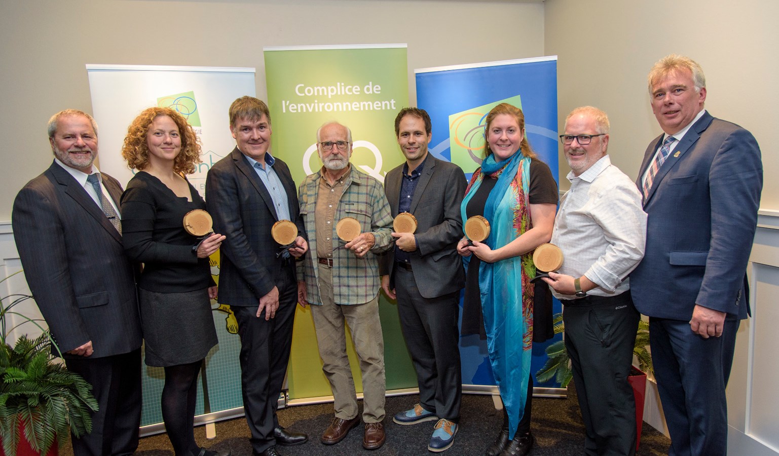 Des prix d'excellence en matière d'environnement distribués à des organisations de la Montérégie 
