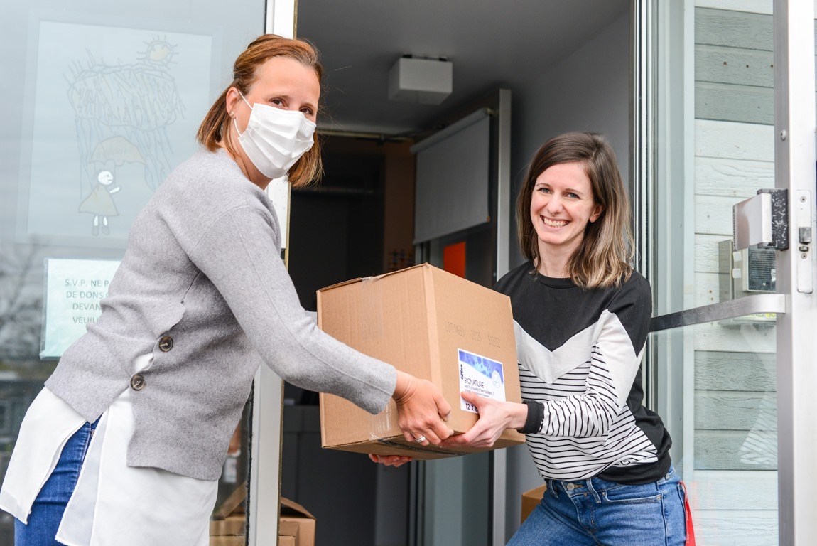 La Fondation Femina offre des produits pour lutter contre le virus à la Maison Monet-Chartrand