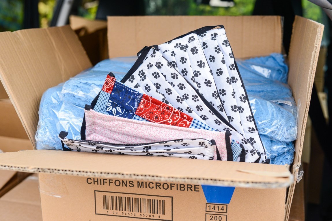 La Fondation Femina offre des produits pour lutter contre le virus à la Maison Monet-Chartrand