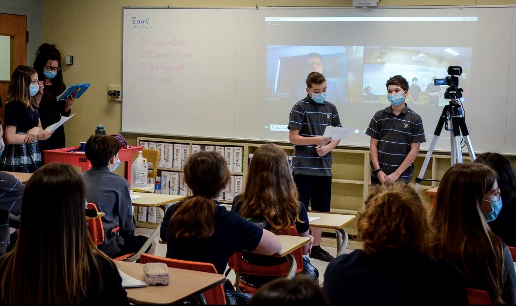 L'École secondaire Marcellin-Champagnat a pris part à cette initiative en imaginant le Saint-Jean-sur-Richelieu de 2030