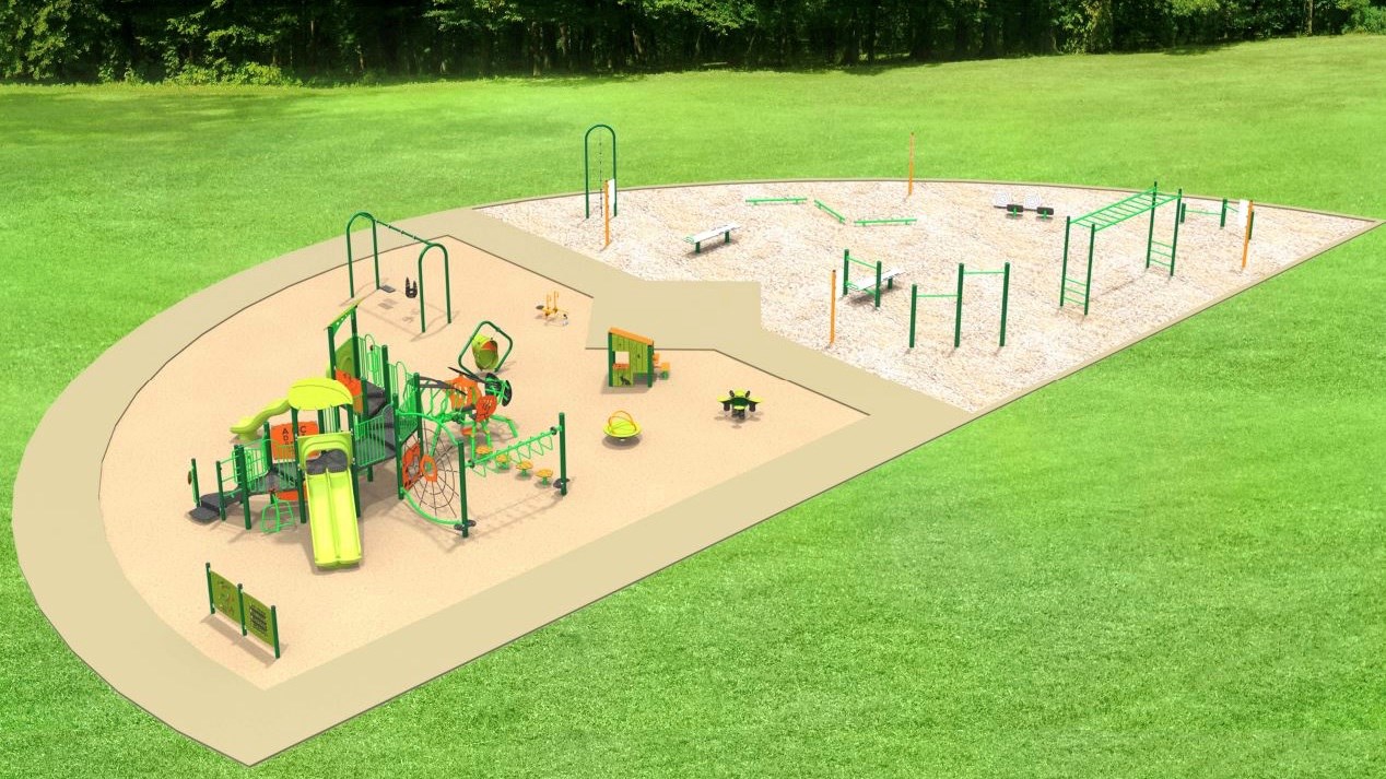 Premières pelletées de terre pour le nouveau parc Alphonsine-Dubuc