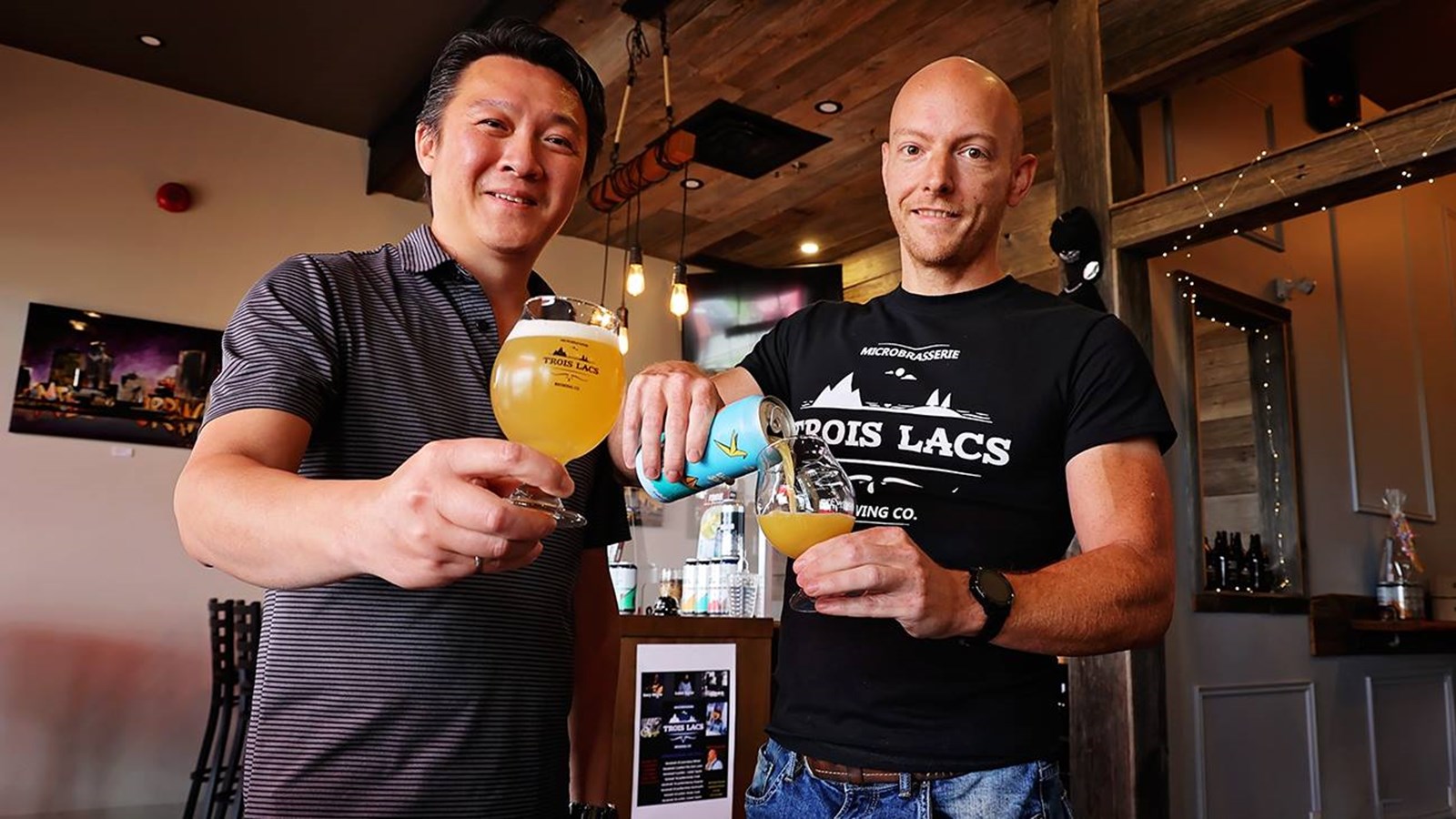 Cet été, laissez-vous tenter par la nouvelle bière Boom Shake de la Microbrasserie 3 Lacs 