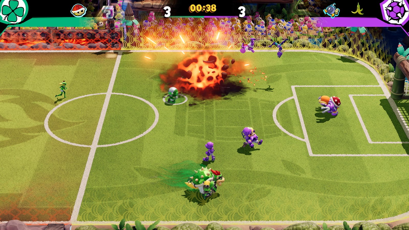 Facile le soccer sur une console... Essayez Mario Strikers : Battle League