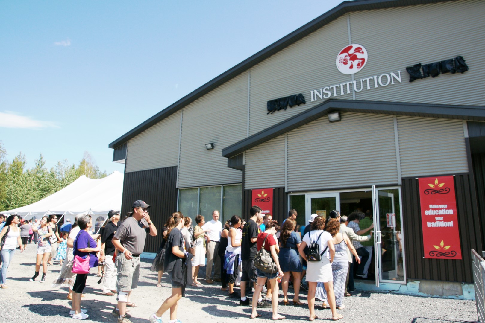 Une trentaine d'étudiants font leur entrée à l'Institut Kiuna