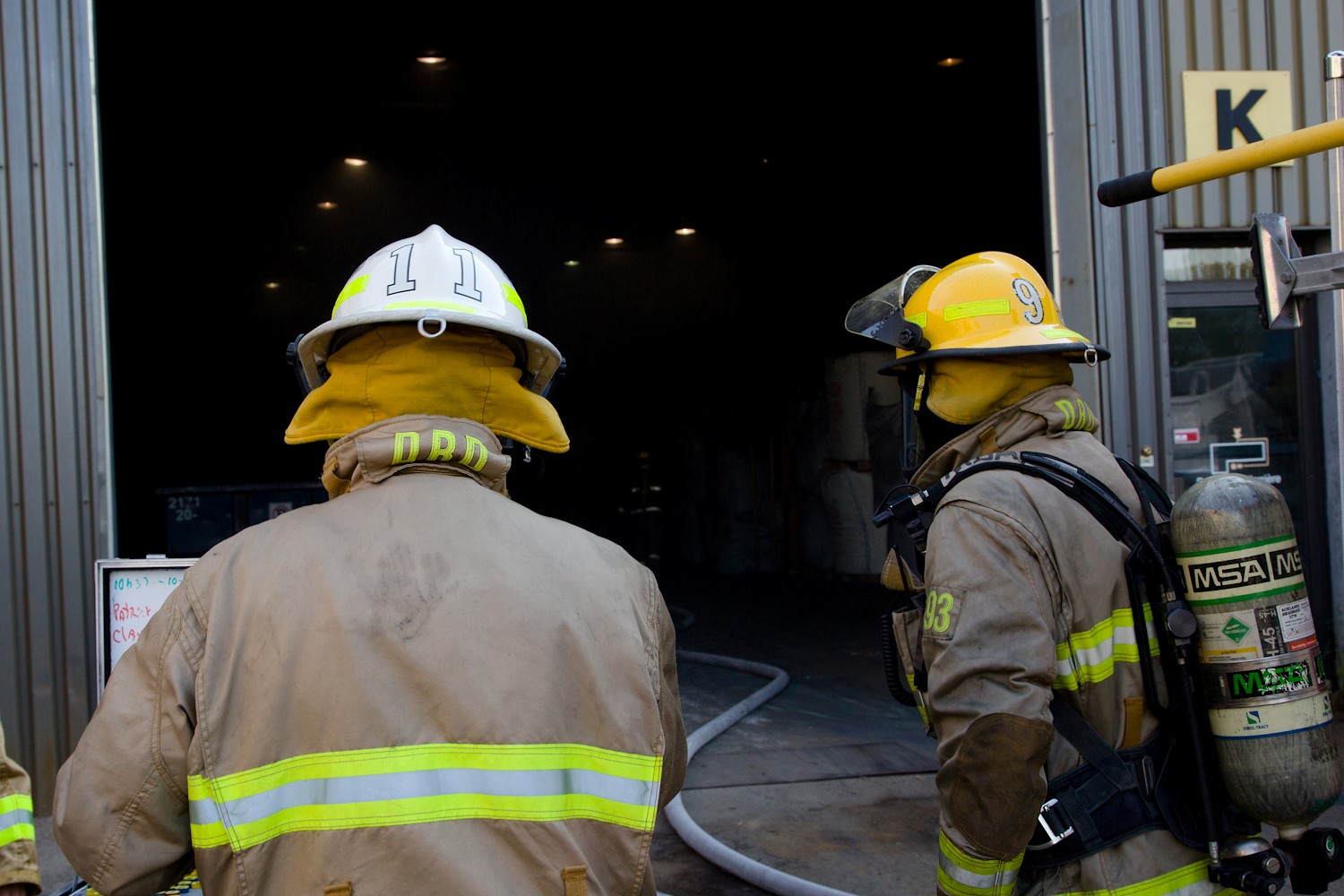 Incendie au Complexe industriel de la Trente