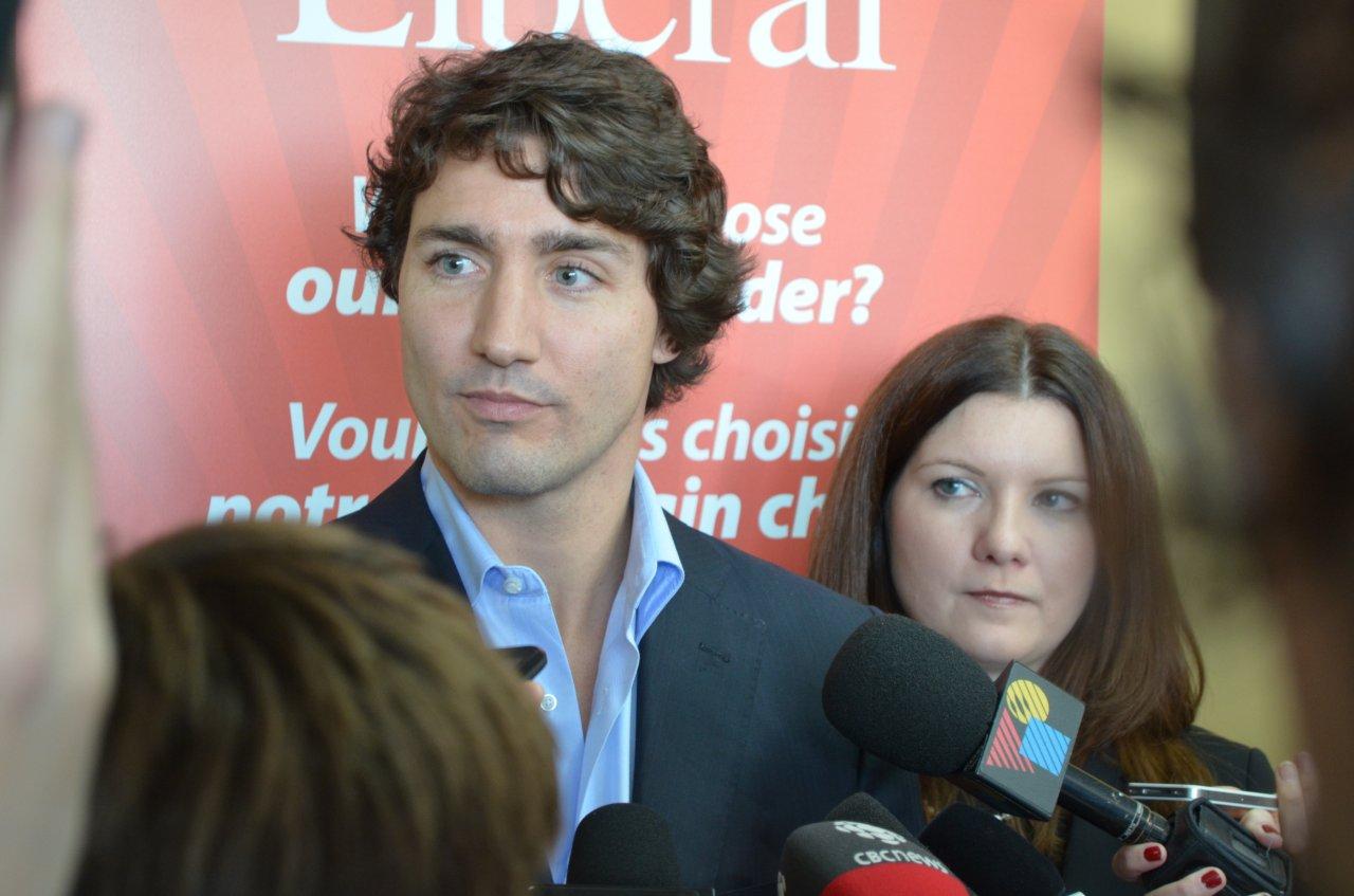Justin Trudeau reçoit l’appui des libéraux de la région