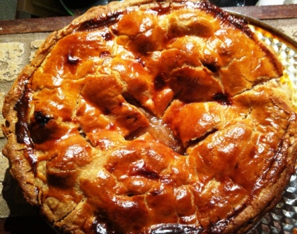 Tarte aux pommes et au sucre à la crème - Semaine du 25 novembre 2012