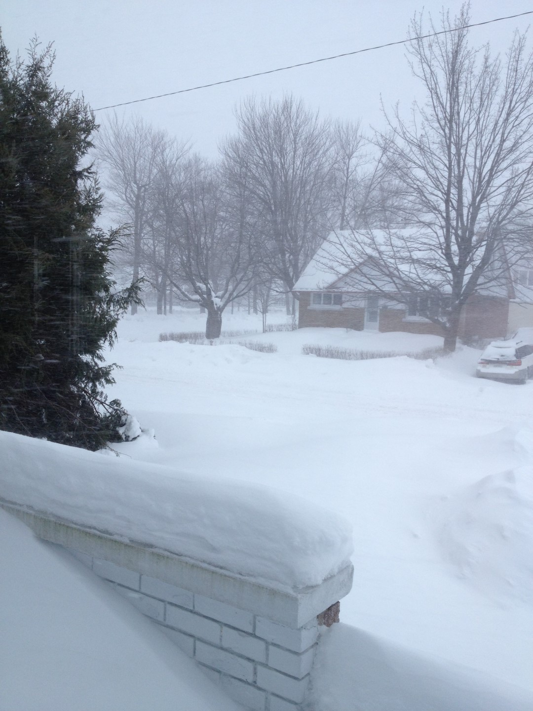Conditions routières difficiles en Montérégie