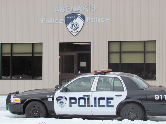 Inquiétude chez les policiers abénakis