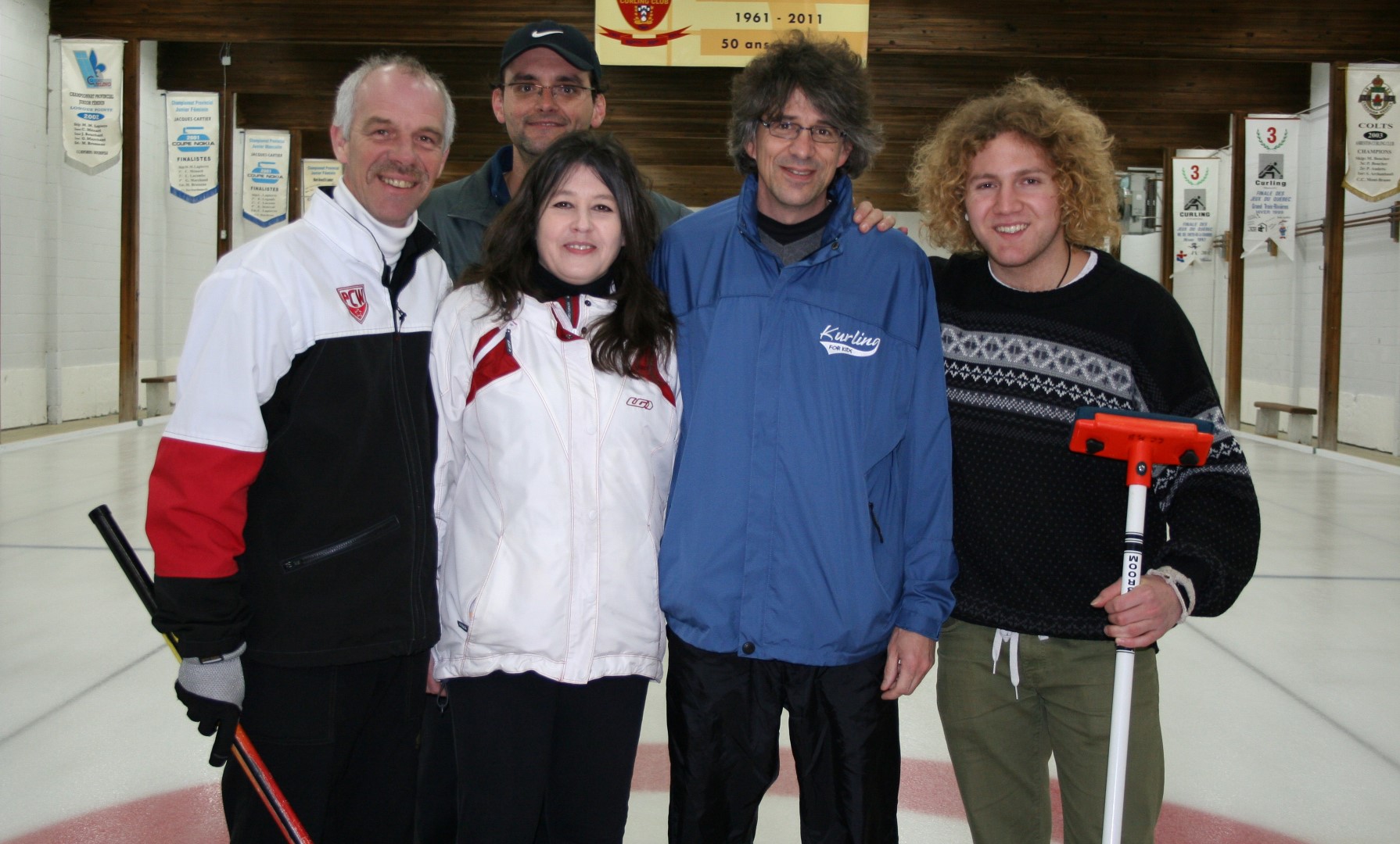 Du curling pour les enfants malades