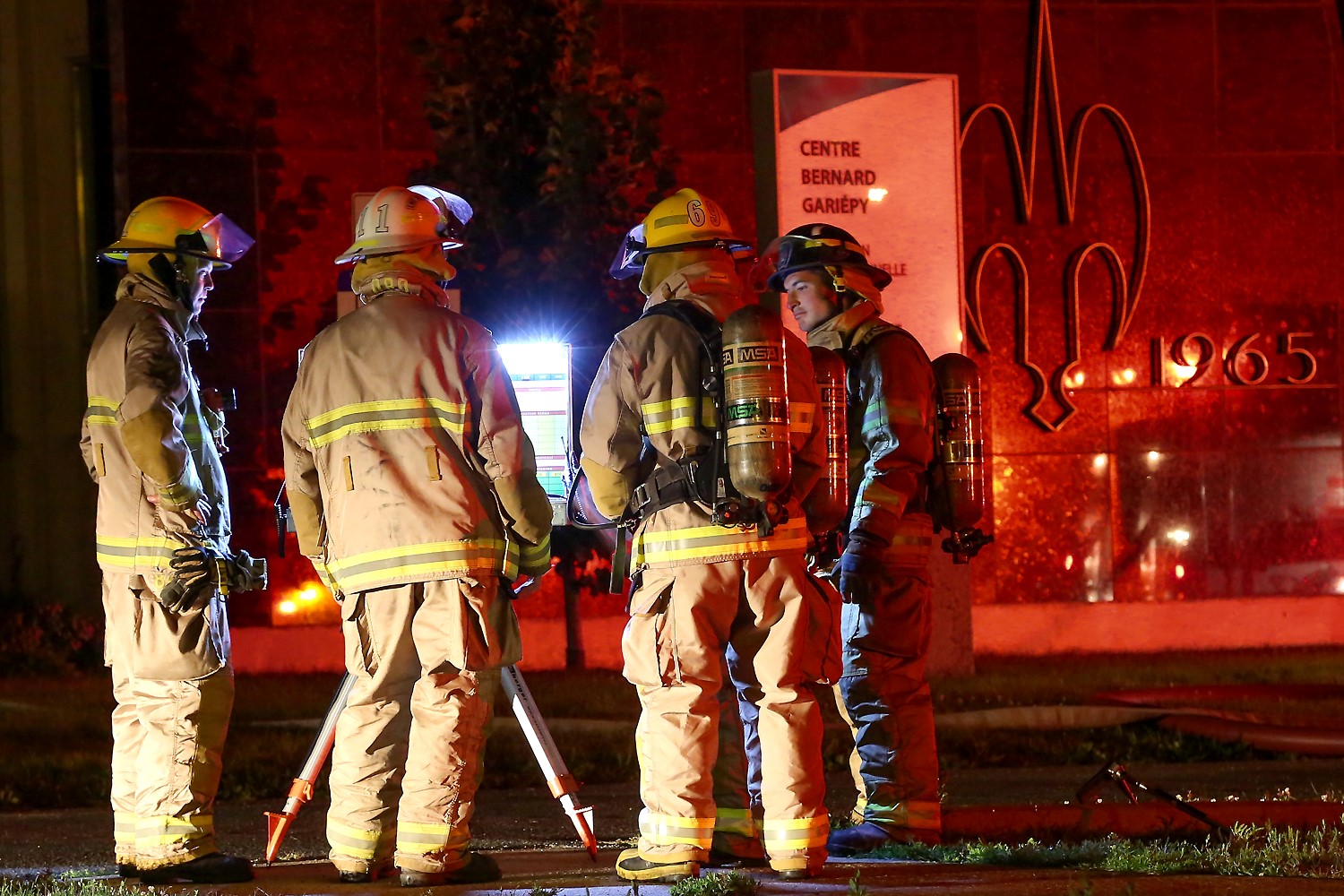 Dure soirée pour les pompiers sorellois