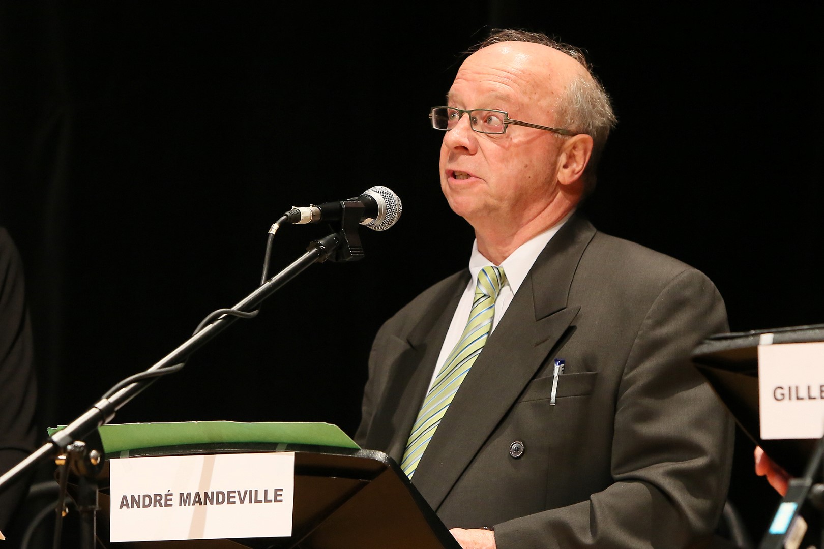 Les candidats répondent à nos questions : ANDRÉ MANDEVILLE