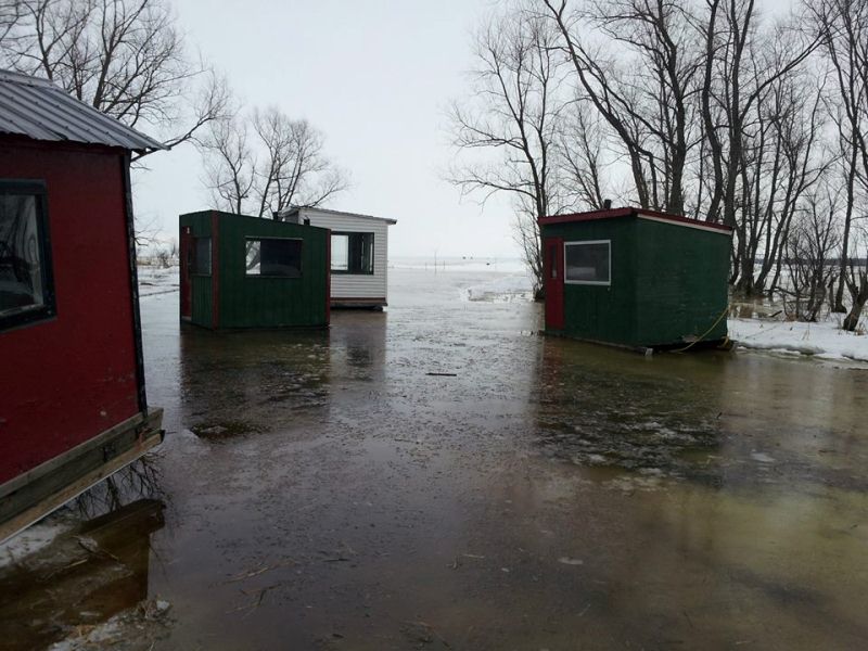 Pêche sur glace : faux départ