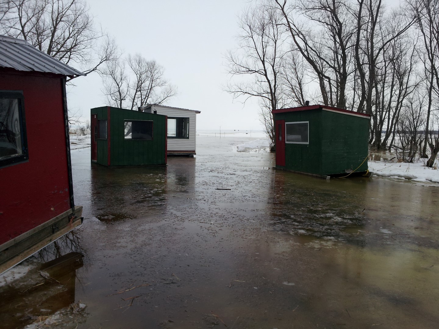 Pêche sur glace : début de saison en queue de poisson