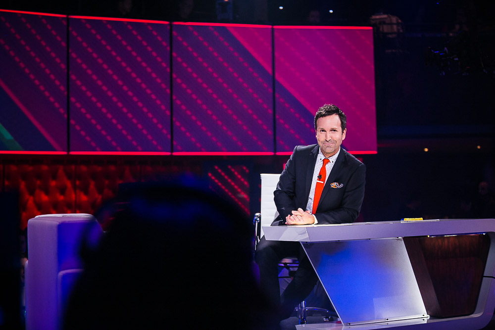 Éric Salvail en mode  challenge