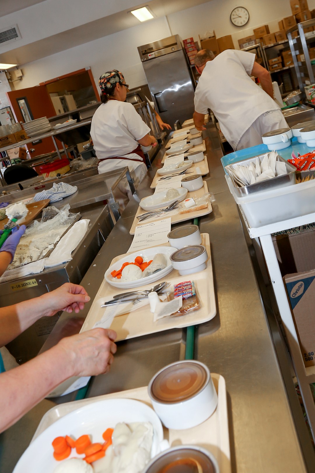 Branle-bas de combat dans les cuisines du CSSS