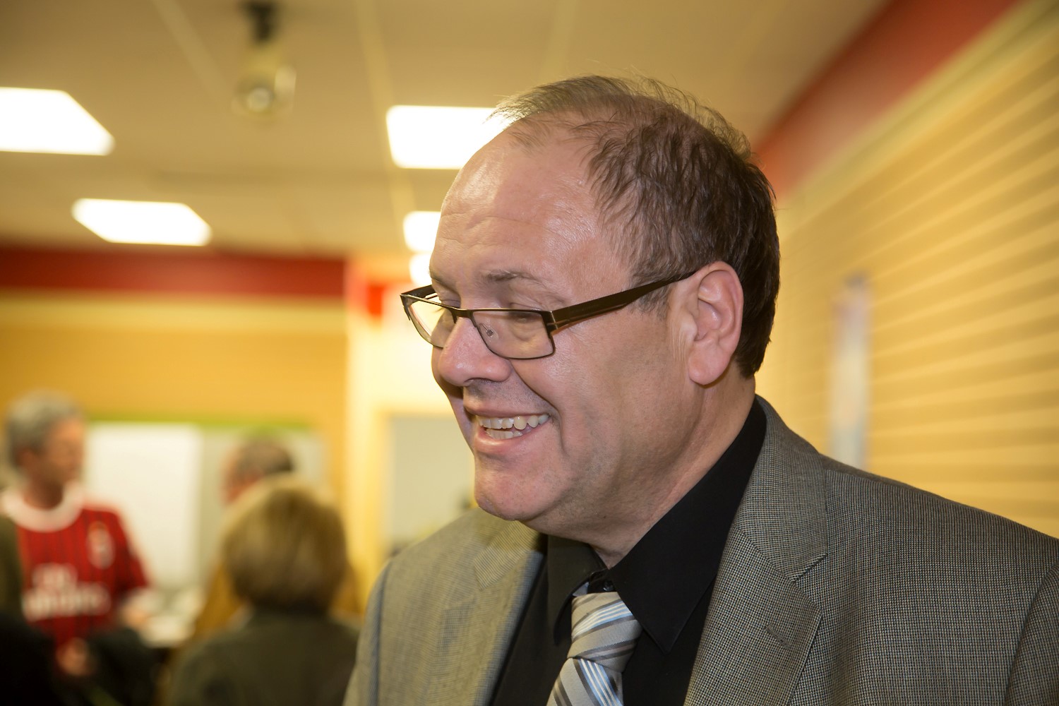 Alain Plante est heureux et serein