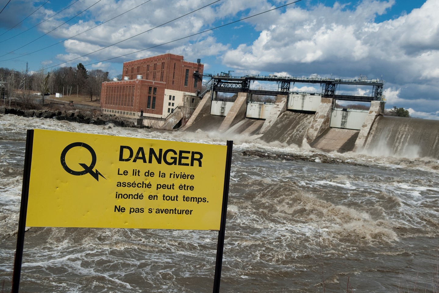 Les rivières au niveau d'alerte