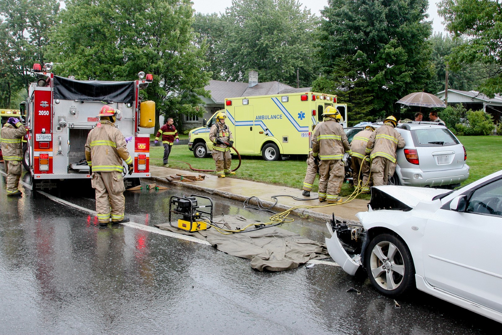 Un accident fait deux blessés à Sorel-Tracy