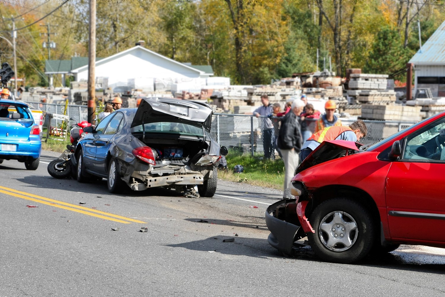 Hausse des accidents de la route