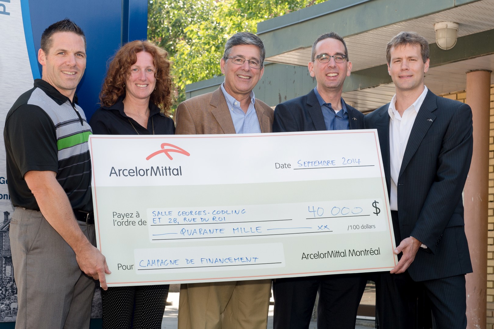 ArcelorMittal devient partenaire financier pour les travaux du 28, rue du Roi