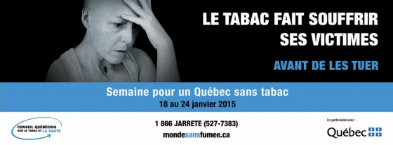 Deux Québécois sur trois souffrent à cause du tabagisme    