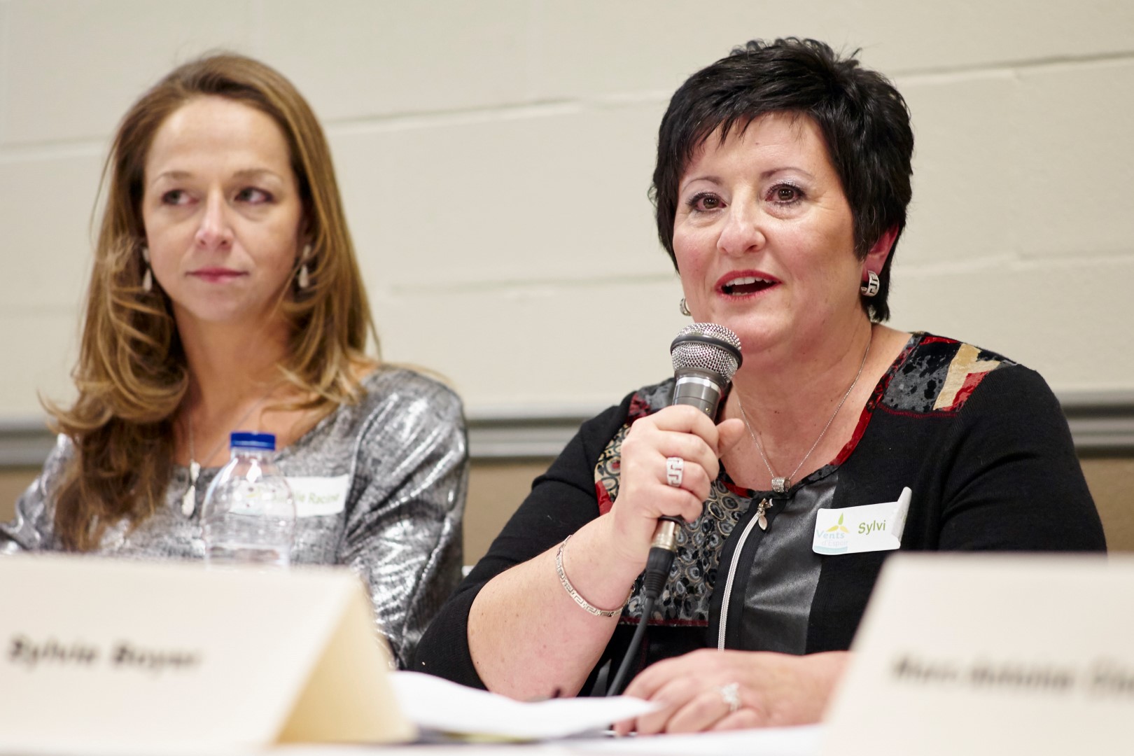 Amélie Racine (Vents d'espoir) et Sylvie Boyer (vents d'espoir)