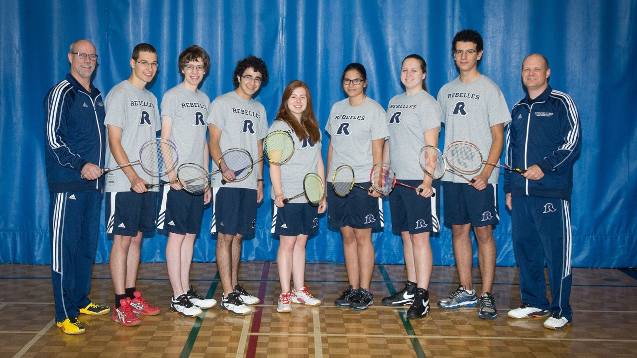 Les Rebelles du Cégep de Sorel-Tracy accueille le second tournoi en double de badminton mixte
