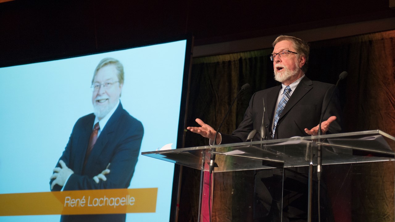 René Lachapelle honoré par l'action communautaire et d'économie sociale
