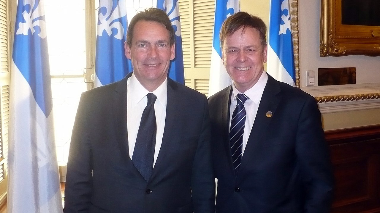 Le PQ de Richelieu reçoit Pierre Karl Péladeau à l'occasion d'un brunch