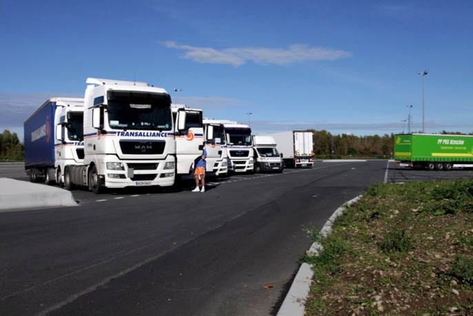La Ville de Sorel-Tracy et Richardson sont à valider un emplacement pour le stationnement temporaire des camions lourds