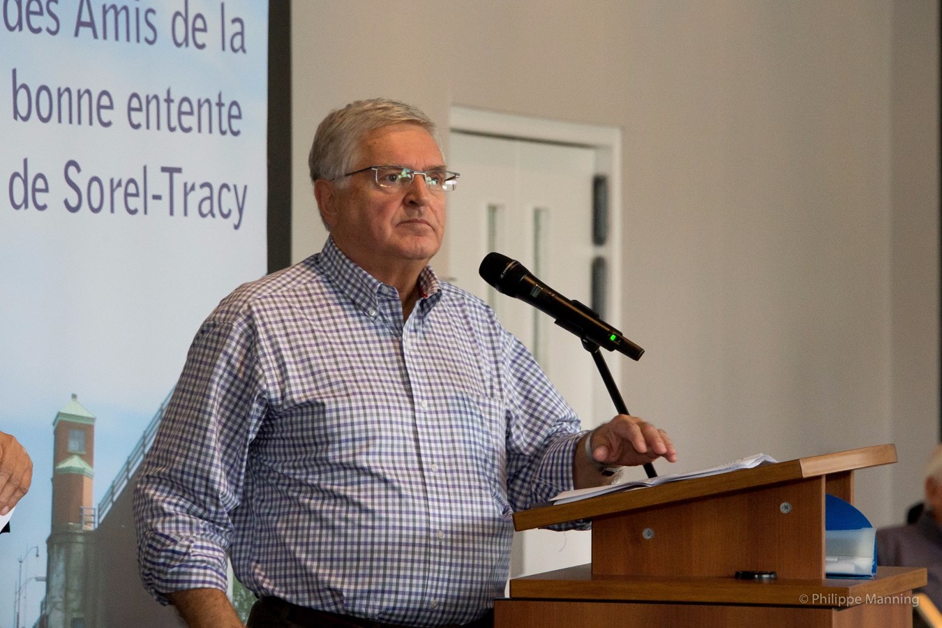 La Fondation des amis de la bonne entente remerciement à M. Yvan Lamonde